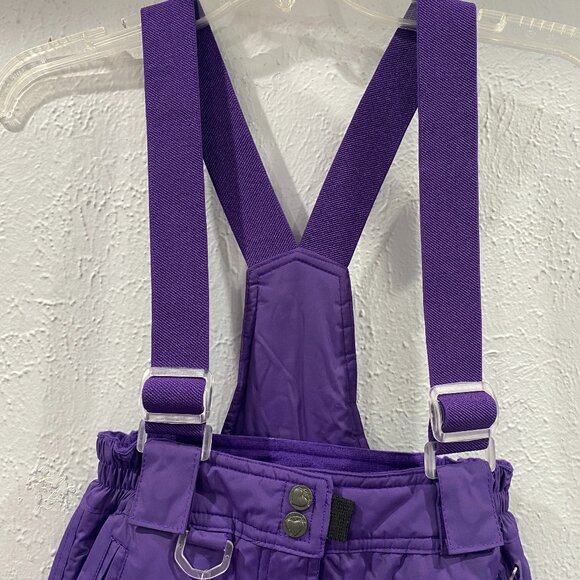 Weatherproof 32 degrees, kids winter ski/snow pants size XS 5/6 in purple NWT. - Picture 3 of 9